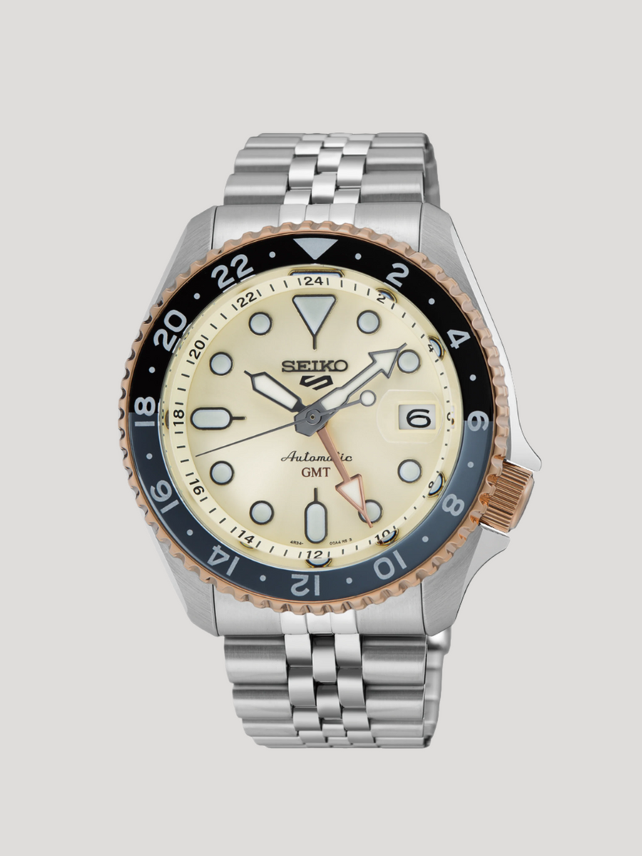 Seiko 5 Sports GMT Asian Limited Edition Yellow Dial